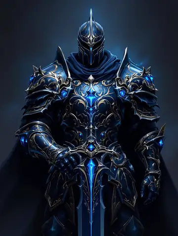 Dark Knight portrait, MUNEWERA artwork