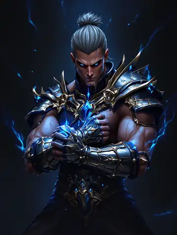 Rage Fighter portrait, MUNEWERA artwork