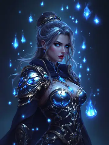 Rune Wizard portrait, MUNEWERA artwork
